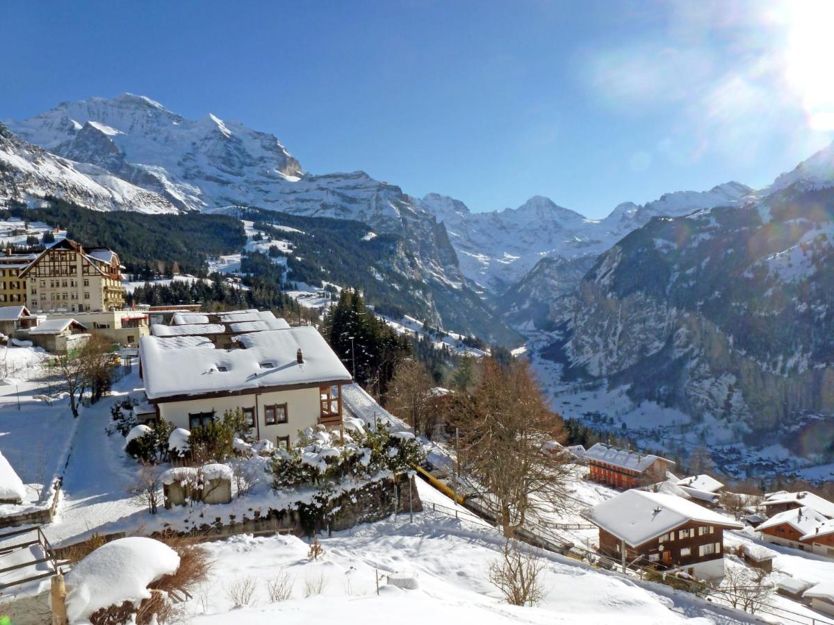 Studio Krokus By Interhome Wengen Exteriör bild