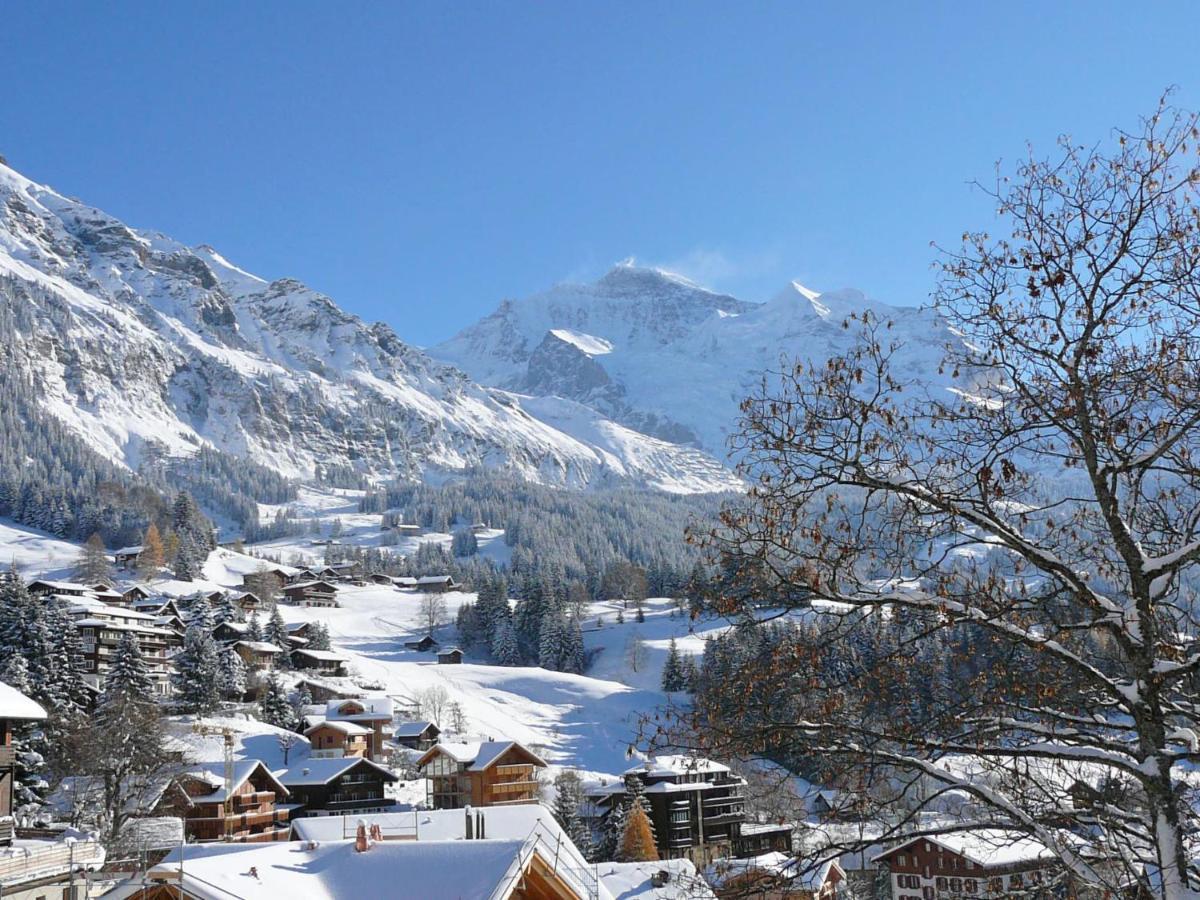 Studio Krokus By Interhome Wengen Exteriör bild